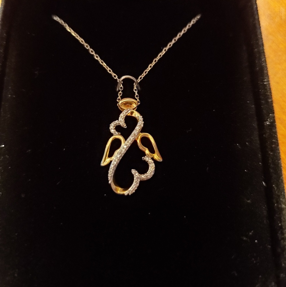 Open 💜 necklace - Picture 3 of 4